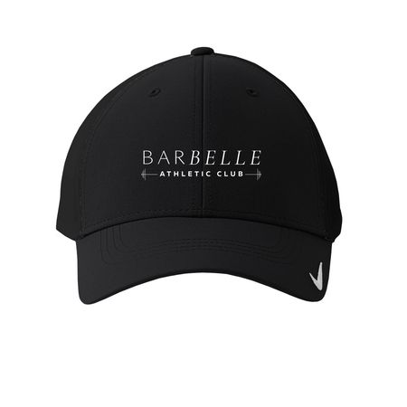 Classic BarBelle Hats, a Black Printed Nike Dri-FIT Legacy Performance Cap