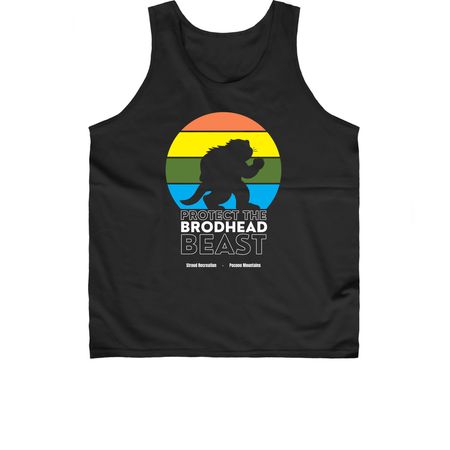 Protect the Brodhead Beast, a Black Classic Unisex Tank Top