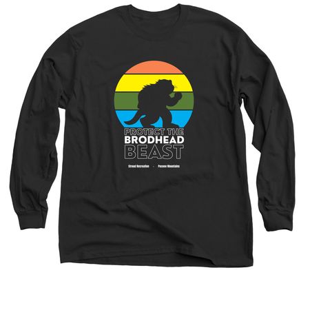Protect the Brodhead Beast, a Black Classic Long Sleeve Tee
