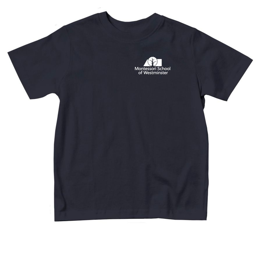 Toddler Tee: This is how we roll, a Navy Toddler Tee