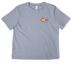 Ultrasound!, a Vintage Denim Women's Heavyweight Tee (back-view)