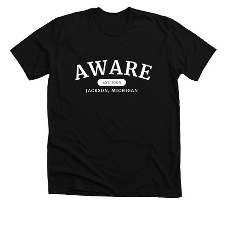The Vintage Collection, a Solid Black Blend Premium Unisex Tee