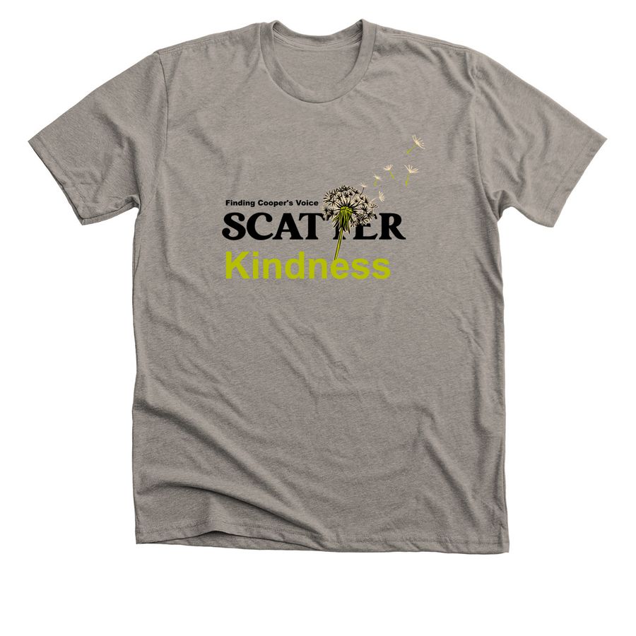Scatter Kindness, a Heather Stone Premium Unisex Tee