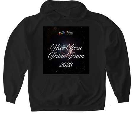 2026 Pride Prom, a Black Gildan Softstyle Pullover Hoodie