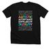 Autistic Acceptance at NeuroClastic - Autism, a Solid Black Blend Premium Unisex Tee