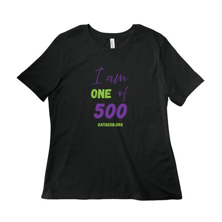 I am 1 of 500, a Vintage Black Women?s Relaxed Cotton Tee