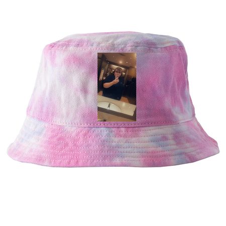 Hats&nbsp;, a Cotton Candy Printed Tie Dye Bucket Hat