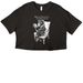 Black Philip Friday, a Black Women?s Cropped Cotton Tee
