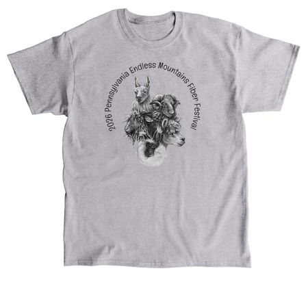 2026 Festival T-Shirts and Hoodies, a Sport Grey Classic Unisex Tee
