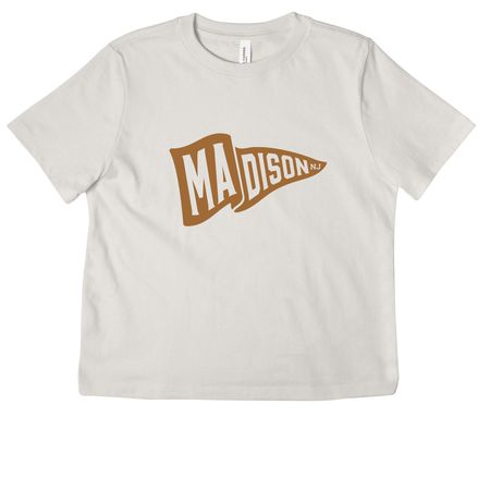 MEF Madison Flag Merch, a Vintage White Women's Heavyweight Tee