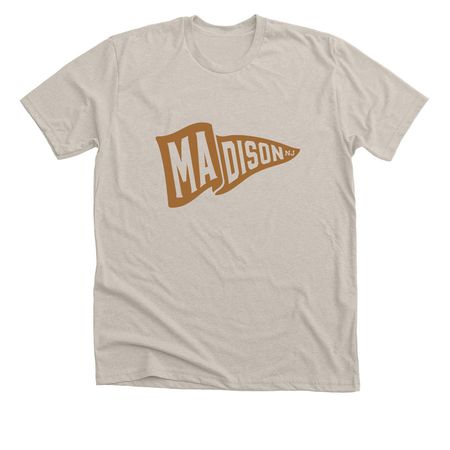 MEF Madison Flag Merch, a Heather Dust Premium Unisex Tee
