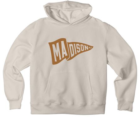 MEF Madison Flag Merch, a Dust Premium Heavyweight Pullover Hoodie