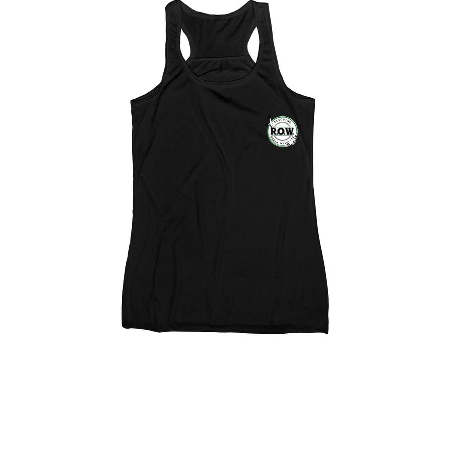 Wild Tracks Women's Tanktop, a Black Women's Racerback