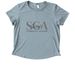 SGA, a I Like You Blue Allmade Eco Triblend Women?s Scoop Neck Tee