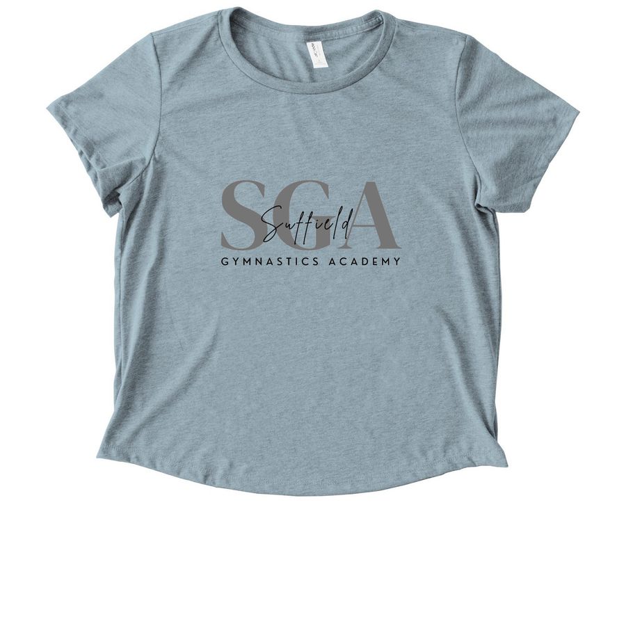 SGA, a I Like You Blue Allmade Eco Triblend Women?s Scoop Neck Tee