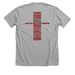 Uncle Cuz, a Athletic Heather Premium Unisex Tee (back-view)