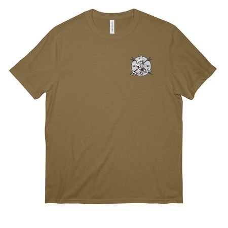 Long Beach Co Shirt, a Coyote Brown All-American Unisex Tee