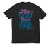 Celebrating Celine, a Space Black Allmade Eco Triblend Unisex Tee (back-view)