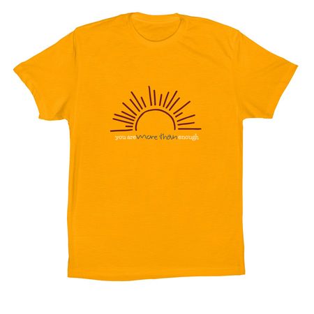 More Than Enough | Warriors Gold, a Gold Premium Cotton Tee