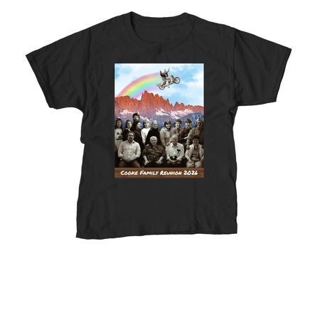 Dark Colored Shirts, a Black Youth Unisex Tee