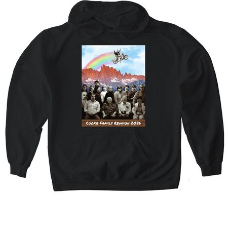 Dark Colored Shirts, a Black Gildan Softstyle Pullover Hoodie