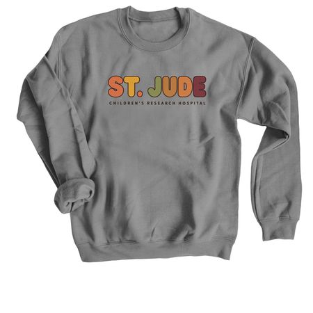 Fall at the Jude, a Charcoal Crewneck Sweatshirt