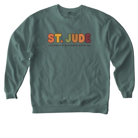 Fall at the Jude, a Blue Spruce Comfort Colors Crewneck Sweatshirt