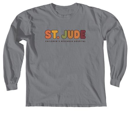 Fall at the Jude, a Granite Comfort Colors Long Sleeve Tee