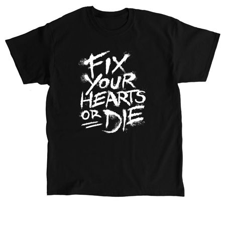Fix Your Hearts, a Black Classic Unisex Tee