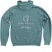 Pilates Make My Soul Happy, a Heather Deep Teal Zip Up Hoodie (back-view)