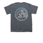 2026 AEE Conference, a Dark Heather Youth Unisex Tee (back-view)