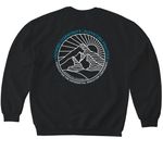 2026 AEE Conference, a Black Softstyle Crewneck Sweatshirt (back-view)