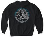 2026 AEE Conference, a Black Gildan Softstyle Pullover Hoodie (back-view)