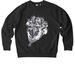 Hoyt Bouquet - Almost Black, a Black Stanley/Stella Unisex Changer 2.0 Crewneck Sweatshirt