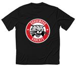 Brookwood Bobcats Spirit Wear (Athletic), a Black Classic Performance Tee (back-view)