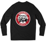 Brookwood Bobcats Spirit Wear (Athletic), a Black UV Performance Long Sleeve Tee (back-view)