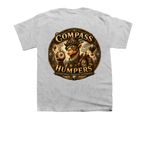 Compass Humpers, a Sport Grey Youth Unisex Tee (back-view)