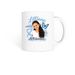 Every Step with Lilliana, a White Coffee Mug