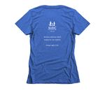 Jackson Flower Walk 2026 (Adult/Youth Sizes), a Royal Women's Slim Fit Tee (back-view)
