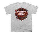 NORTHEAST FIRE ALERTS 2, a Sport Grey Youth Unisex Tee (back-view)