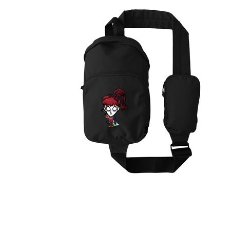 Katarina's Backpack, a Black Grove Sling Bag