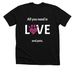Love Rrrrescuer, a Solid Black Blend Premium Unisex Tee