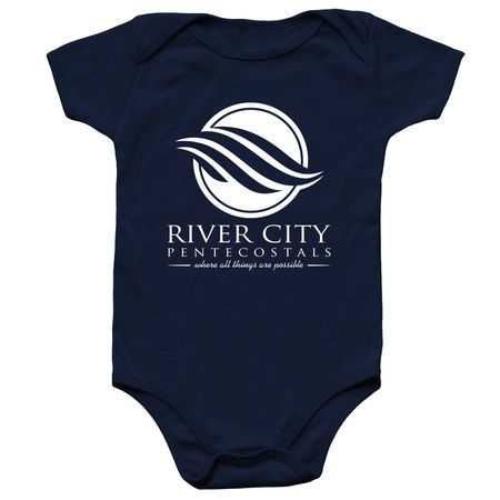 Classic RCP Baby, a Navy Infant Onesie
