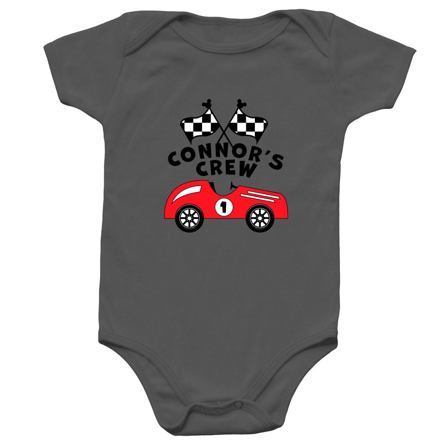 Baby, a Charcoal Infant Onesie