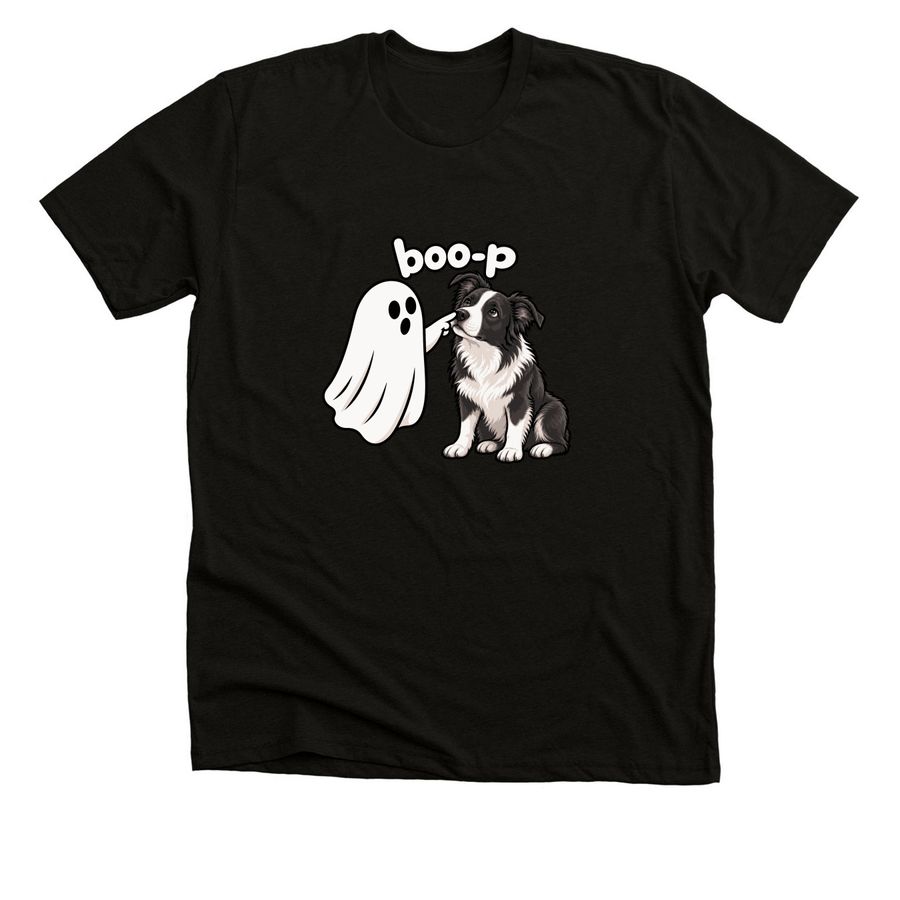 Who Rescued Who Halloween fundraiser, a Black Heather Premium Unisex Tee