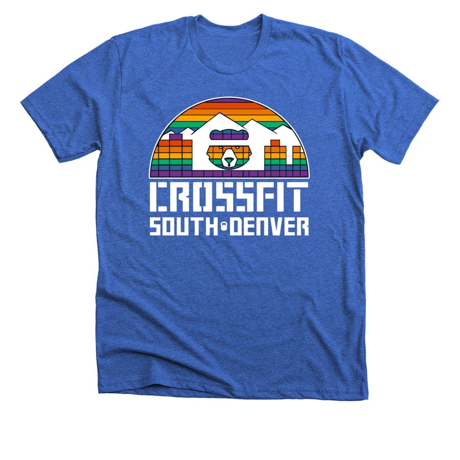 CFSD, a Heather True Royal Premium Unisex Tee