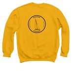 Sea Scout Swag&nbsp;, a Gold Crewneck Sweatshirt (back-view)