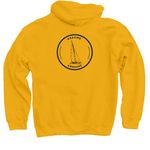 Sea Scout Swag&nbsp;, a Gold Pullover Hoodie (back-view)
