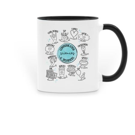 2026 Chapter Mug, a Black Two-Tone Ceramic Mug