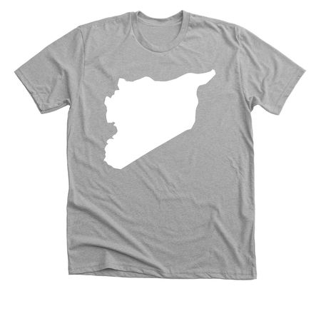 Syria, a Athletic Heather Premium Unisex Tee